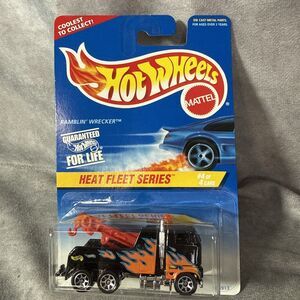 1997 Hot Wheels Heat Fleet Series 4/4 Ramblin' Wrecker Collector #540